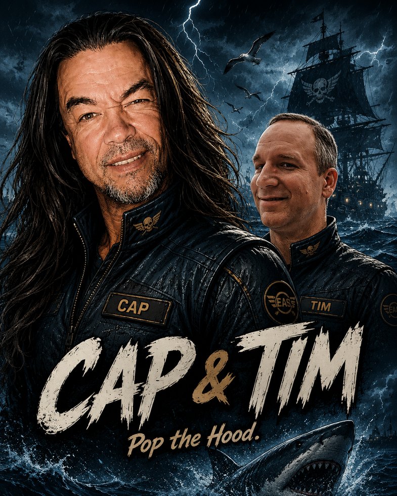 Cap and Tim, Pop the Hood - Jade Chancey and Timothy Calabro of Epic App Solutions