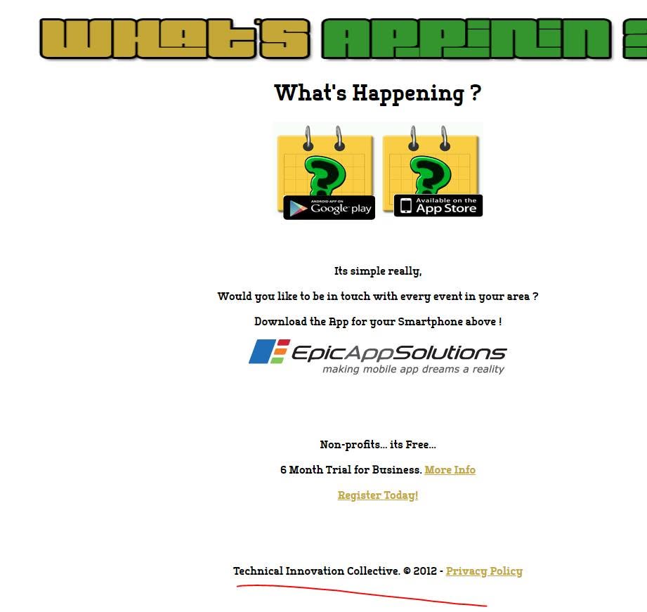 Archived 2012 What's Appinin product website