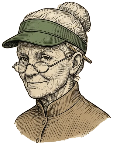 Edna, editor of The Epic Gazette