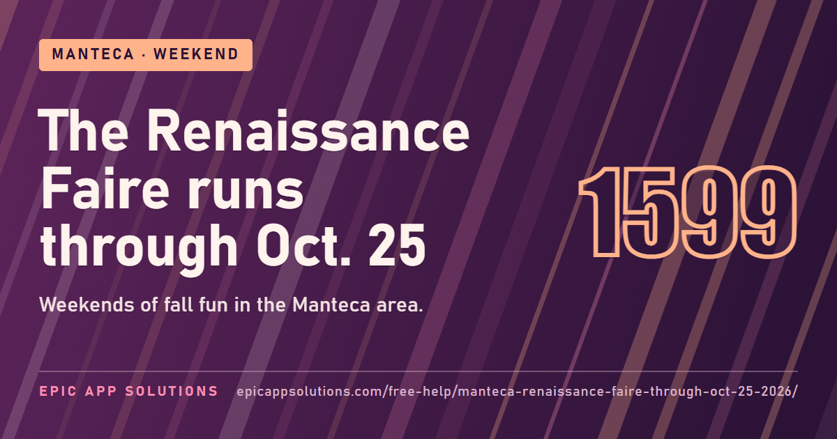 The Renaissance Faire Keeps the 209 Partying Like It's 1599