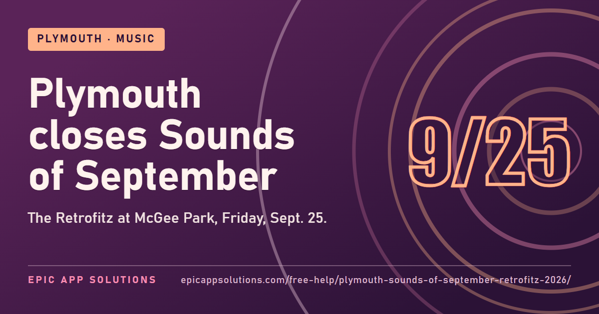 Plymouth Closes Out “Sounds of September” With The Retrofitz