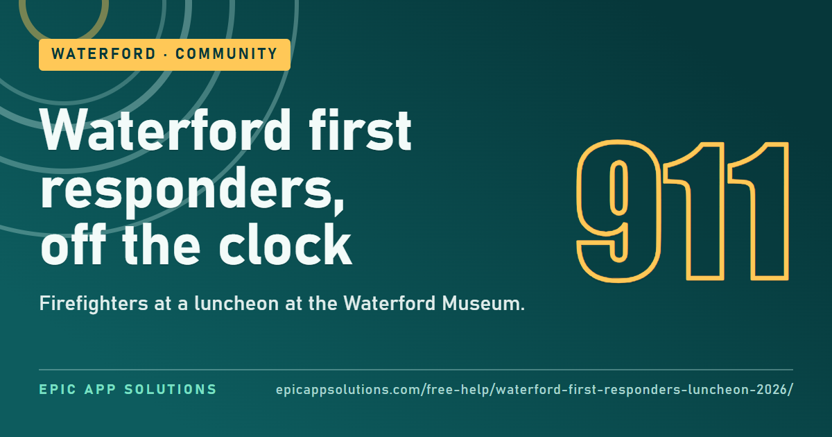 Waterford First Responders Stay Connected to the Community