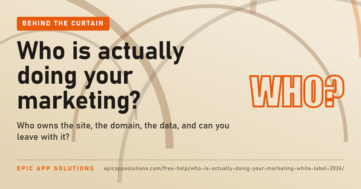 Who Is Actually Doing Your Marketing?