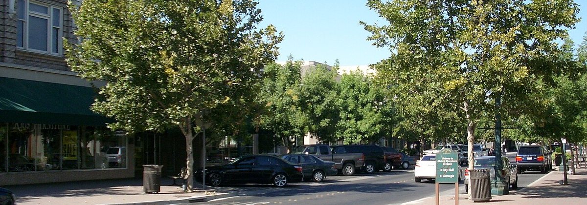 Turlock, California — downtown Main Street
