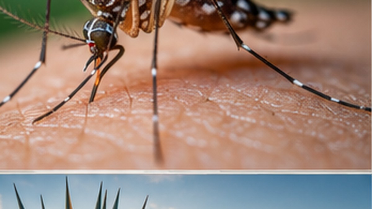 Close-up mosquito image representing West Nile virus monitoring and mosquito control in Stanislaus County.