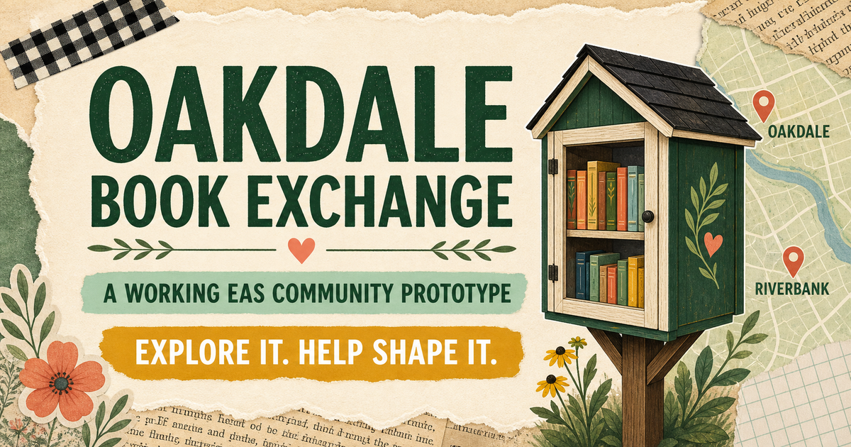 Oakdale Riverbank Book Exchange community app
